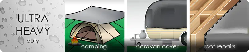 Extra Heavy Duty D-Ring Tarp